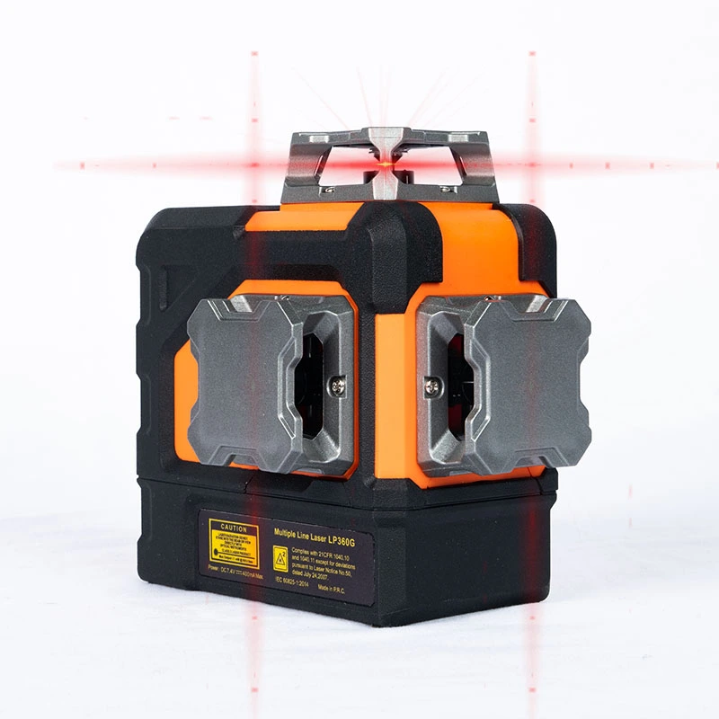 3D piros lézerszint